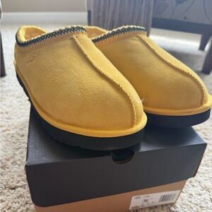 UGG Vibrant Yellow Suede Tasman